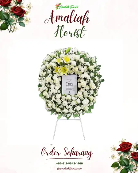Krans Bunga Duka Gedungwani Timur